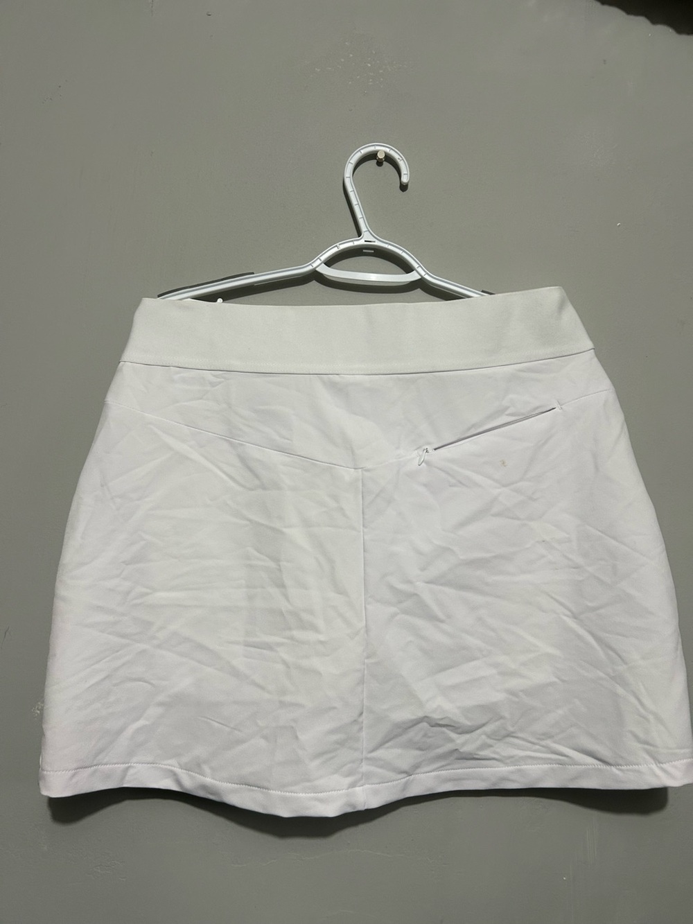 Women's White Mini Skort - Clean Everyday Style